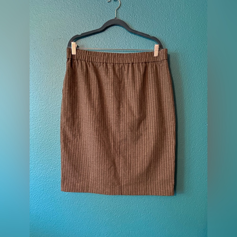 Loft Outlet Pin-Striped Skirt NWT